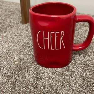 Rae Dunn Red Cheer Mug